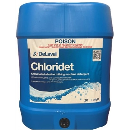 CHLORIDET 20LT CHOLRINATED ALKALINE DETERGENT DEVAVAL 00089