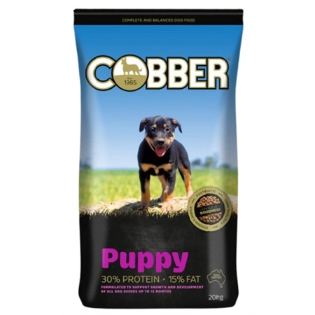 COBBER PUPPY DRY DOG FOOD 20KG RIDLEY 106206