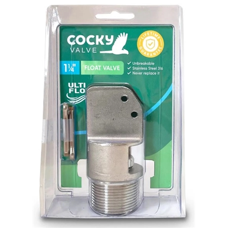 COCKY VALVE ULTI FLO FLOAT VALVE 32MM (1 1/4