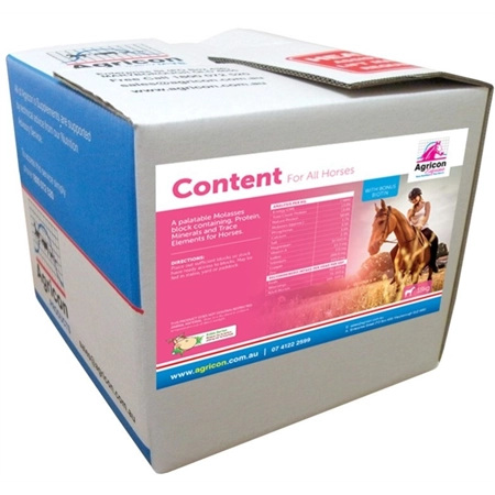 CONTENT FOR ALL HORSES LICK BLOCK 18KG AGRICON 9112325