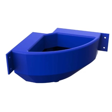 CORNER TROUGH 33LT WITH FLOAT BLUE BUSHMANS TRC33C37M01R