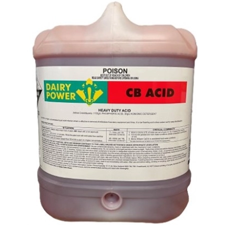 DAIRY POWER CB ACID HEAVY DUTY LIQUID CLEANER 20LT (ACID) ECOLAB 16632