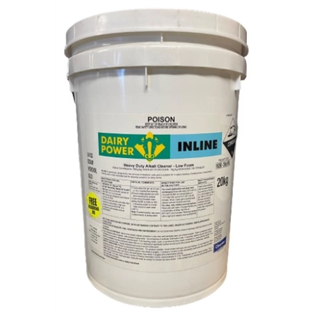 DAIRY POWER INLINE POWDER 20KG PAIL ECOLAB 16290