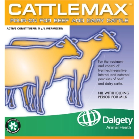 DALGETY CATTLEMAX POUR ON FOR CATTLE 1LT 100727695