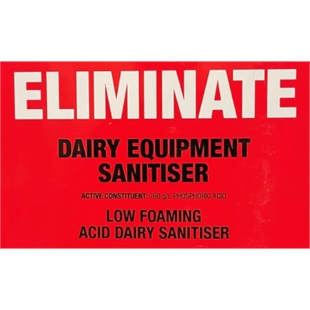 DASCO ELIMINATE SANITIZER 200LT MULTI-TEMP (ACID) EL200