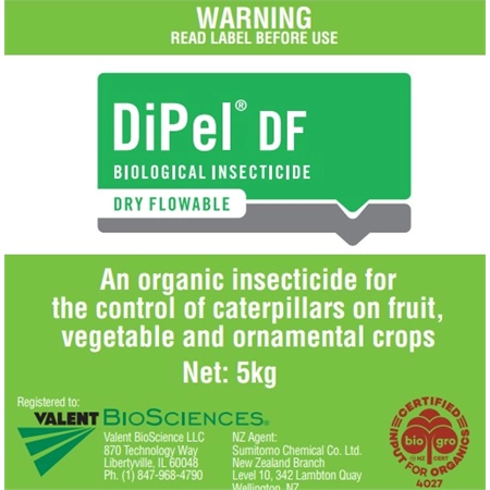 DIPEL DF BIOLOGICAL INSECTICIDE 5KG SUMITOMO CHEMICAL AUST 11811848
