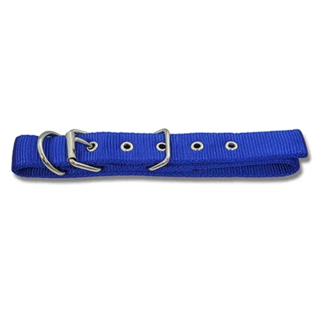 DOG COLLAR WEBBED DROVER 60CM BLUE BAINBRIDGE A7004-B