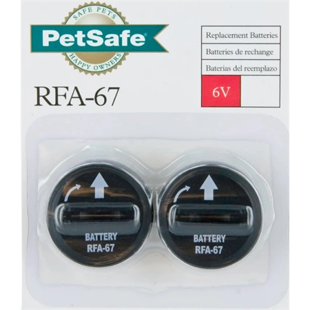 DOG CONTROL - PETSAFE RFA-67 REPLACEMENT BATTERY 2 PACK  975928