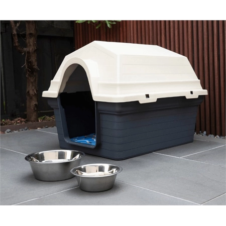 DOG KENNEL MOULDED PLASTIC MEDIUM SUPERIOR PET GOODS SPGKENN2