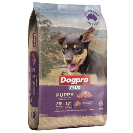 DOGPRO PLUS PUPPY FORMULA DRY DOG FOOD 20KG 0183