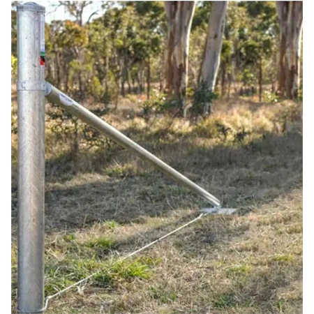 DRIVABLE POST END ASSEMBLY 2400MM 100NB X 40NB RSAT4.5 ROTECH 