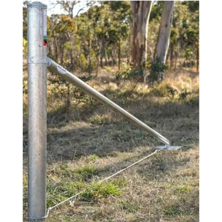 DRIVABLE POST END ASSEMBLY 2400MM 80NB X 40NB ROUND RSAT804.0 ROTECH 