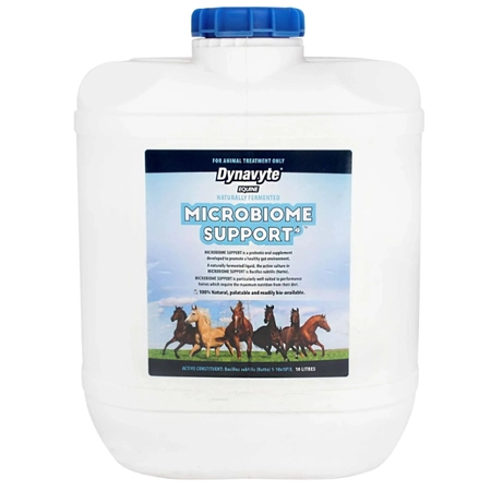DYNAVYTE EQUINE MICROBIOME SUPPORT HORSE SUPPLEMENT 10LT 987360