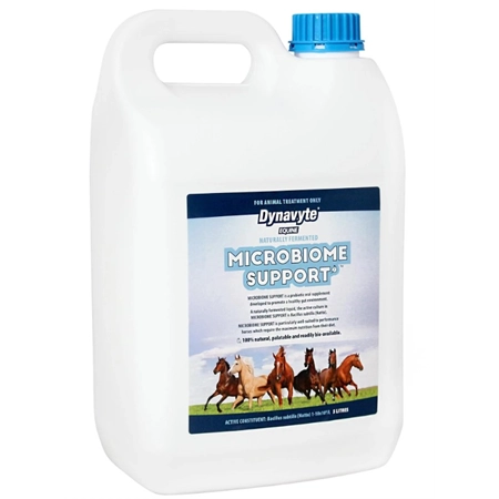 DYNAVYTE EQUINE MICROBIOME SUPPORT HORSE SUPPLEMENT 5LT 987253