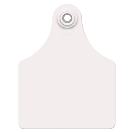 EAR TAG - LAZATAG LARGE FEMALE 06WS WHITE BLANK 9000736