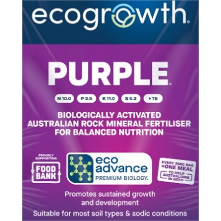 ECO GROWTH SF35 PURPLE SUPERIOR FERTILISER 1 TON BAG WS11145
