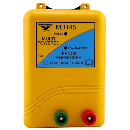 ENERGISER MB-145 15KM MAINS ENERGISER THUNDERBIRD MB-145