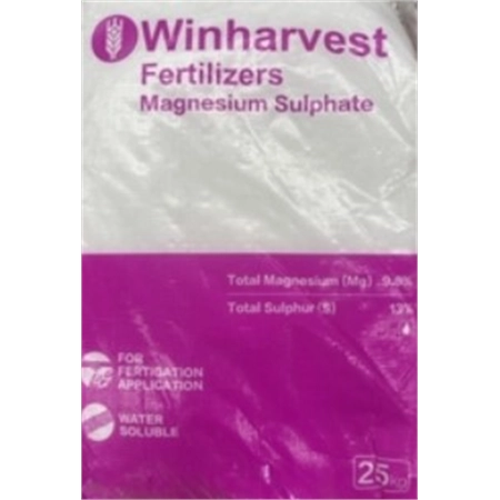 EPSOM SALT (MAGNESIUM SULPHATE) 25KG WINHARVEST WH013M