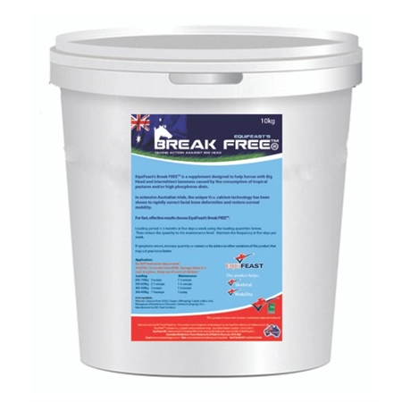 EQUIFEAST BREAKFREE HORSE SUPPLEMENT 10KG 892332