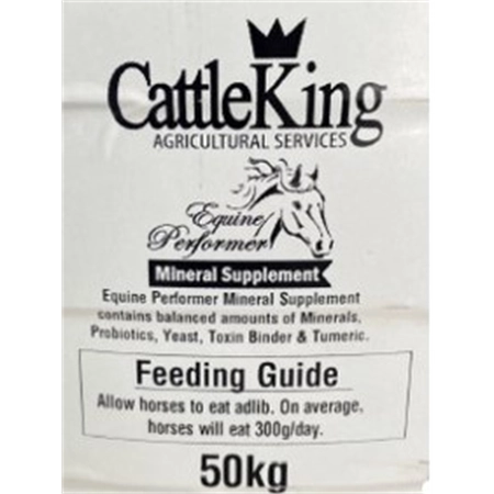 EQUINE PERFORMER HORSE MINERAL SUPPLEMENT BLOCK 50KG CATTLEKING