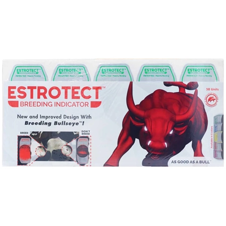 ESTROTECT HEAT BREEDING INDICATOR PATCH GREEN 50 PACK 78002-50