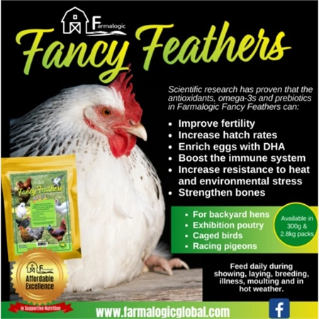 FARMALOGIC FANCY FEATHERS 2.8KG 25880