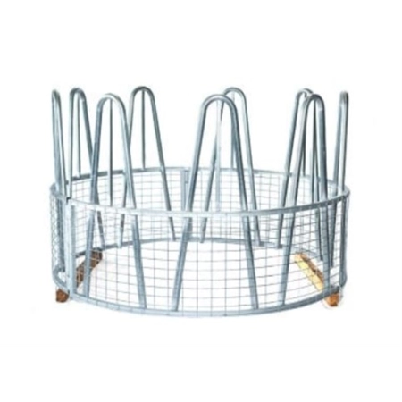 FEEDER - TOMBSTONE ROUND MESH 3 PIECE HAY BAIL FEEDER SST 240-3247