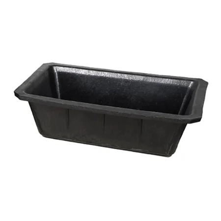 FEED PAN RECTANGULAR RECYCLED RUBBER 10LT BAINBRIDGE A3091