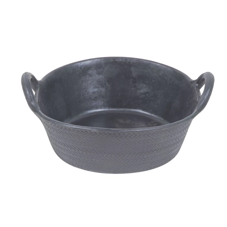 FEED TUB RECYCLED RUBBER 20LT 2 HANDLE SHOOF 212191
