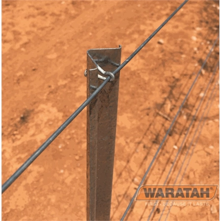 FENCE DROPPERS 117CM GALVANISED STEEL PACK OF 45 WARATAH 142693