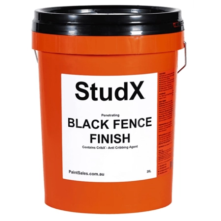 FENCE FINISH STUDX BLACK 20LT (EQ: TO BITPOST) 353536
