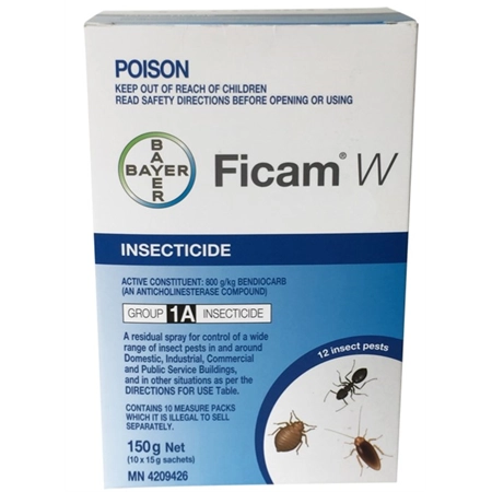 FICAM W INSECTICIDE 150GM BAYER 04209426