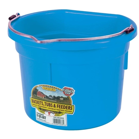 FLAT BACK FEED BUCKET 8LT BERRY BLUE SHOOF 218555