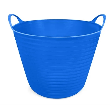 FLEXIBLE TUB 35LT 2 HANDLES BLUE BAINBRIDGE A3649-B