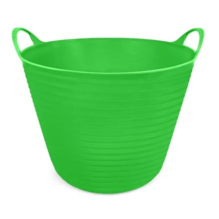 FLEXIBLE TUB 35LT 2 HANDLES GREEN BAINBRIDGE A3649-G