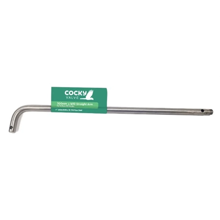 FLOAT VALVE LEVER ARM 300MM M10 SS COCKY VALVE 0625