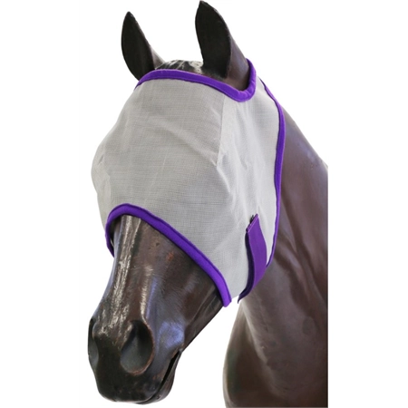 FLY MASK COB GREY/PURPLE SHOWMASTER STC STB2628C GY/PU