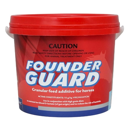 FOUNDERGUARD 1KG GRANULAR FEED ADDITIVE FOR HORSES VIRBAC FOUND001