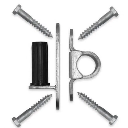 GATE FITTING SCREW ON TIMBER POST GATE KIT WITH NYLON GUDGE ROTECH FG1