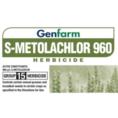 GENFARM S-METOLACHLOR 960 G/L 20LT HERBICIDE (EQ: DUAL GOLD) 100727567