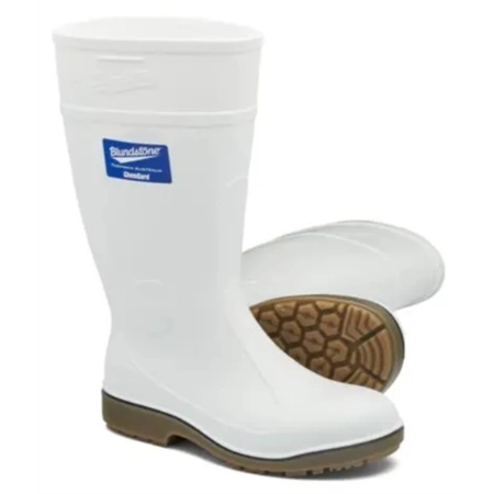 GUMBOOTS CHEMGUARD PVC 004 WHITE UNISEX SIZE 11 BLUNDSTONE 004110