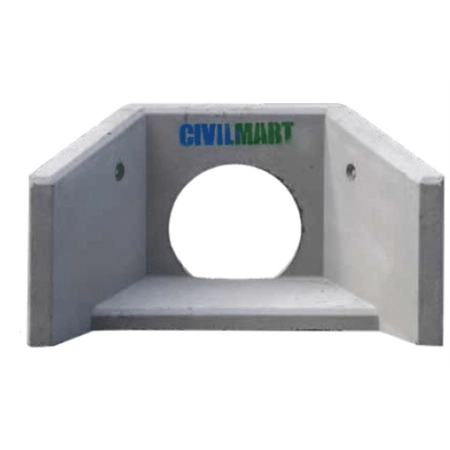 HEADWALL PIPE SINGLE CIVILMART HW1-0375-360-TT