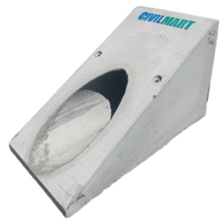 HEADWALL SLOPING TO SUIT 375MM BLACK MAX CIVILMART HWLQLPSS3044C01