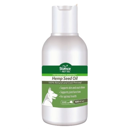 HEMP SEED OIL FOR DOGS 100ML STANCE PETTEC 38-H04D
