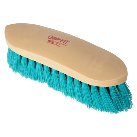 HORSE GRIP-FIT SOFT TEAL DANDY BRUSH STC GRM1736