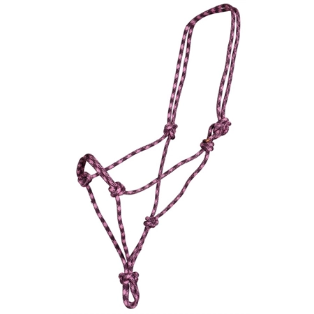 HORSE HALTER ROPE PURPLE & PINK FORT WORTH STC FOR3505 PU/PK