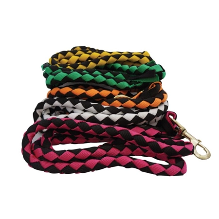HORSE LEAD SHOWCRAFT PLAITED LEADS TWO TONED 1 1/4