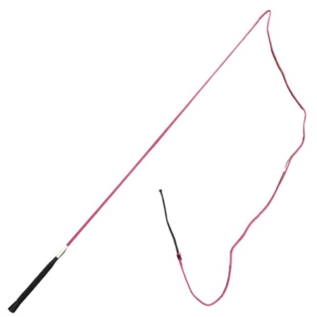 HORSE LUNGEWHIP 160CM HOT PINK EUREKA NATEQ 9424 WH