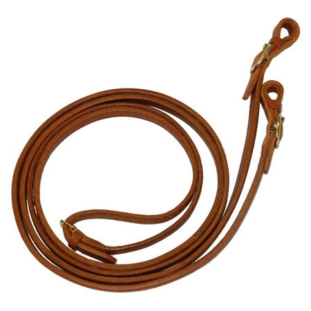 HORSE REINS SIDNEY HAMILTON BARCOO CHESTNUT 5/8