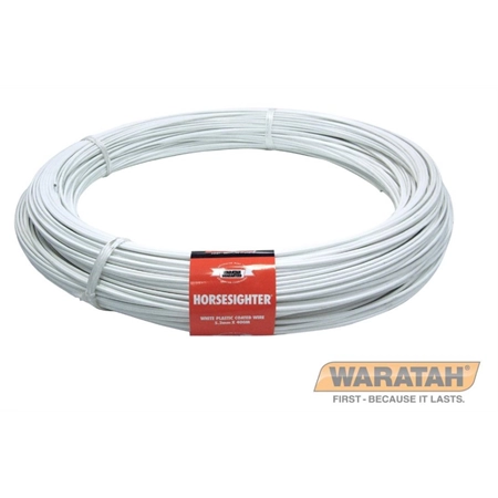 HORSE SIGHTER PVC COATED 5.20MM X 400M WIRE ONESTEEL WARATAH 133858